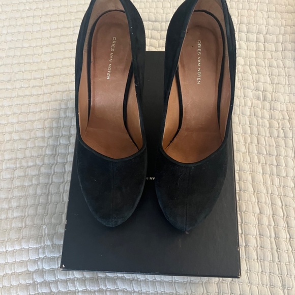 Dries Van Noten suede pumps - size 6 - Picture 3 of 5